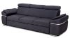 Obrazek Sofa rozkładana z pufą Palermo popielata