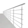 Obrazek Słupek 1133mm 5 x fi12 boczny wew. balkon 42,4mm