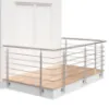 Obrazek Słupek 1133mm 5 x fi12 boczny wew. balkon 42,4mm