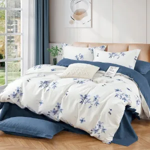 Pościel satyna bawełniana ALBS-01368B 160x200 Lasher