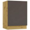 Obrazek Szafka Kuchenna Cosmo Isabel D60 P/L Mocca Grey/Dąb Artisan