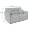 Obrazek Sofa Mario III Glow 14