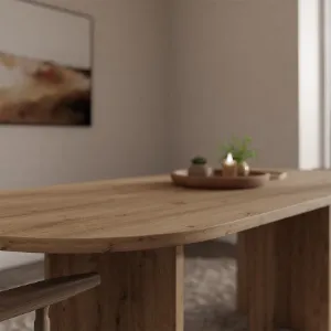 Obrazek Stół Loen 204x90 Dąb Artisan