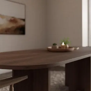 Obrazek Stół Loen 204x90 Orzech Okapi