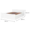 Obrazek Łóżko Cosmo C14 Białe