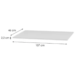 Obrazek Półki - Szafa Canada biały 200cm