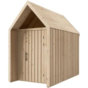 Obrazek Domek ogrodowy Swedish Barn 1629 naturalny V4