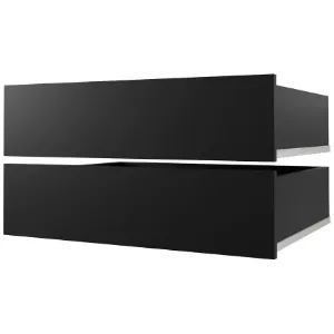 Komplet Szuflad ( 2 Szt. )GŁ62 100 Czarny