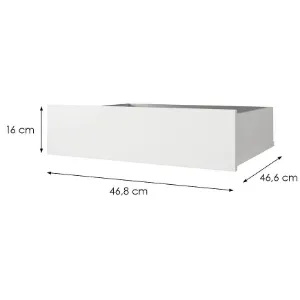 Obrazek Komplet Szuflad ( 2 Szt. )GŁ62 120/150/180/200 Biały