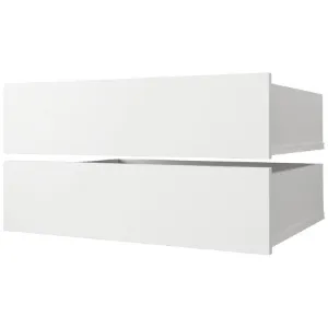 Komplet Szuflad ( 2 Szt. )GŁ62 120/150/180/200 Biały