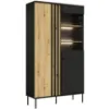 Obrazek Witryna 2D Rimini 01 czarny/artisan