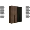 Obrazek Szafa Wenecja 20 orzech elegant/czarny onyx