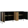 Obrazek Komoda 4D RiminI 04 czarny/artisan