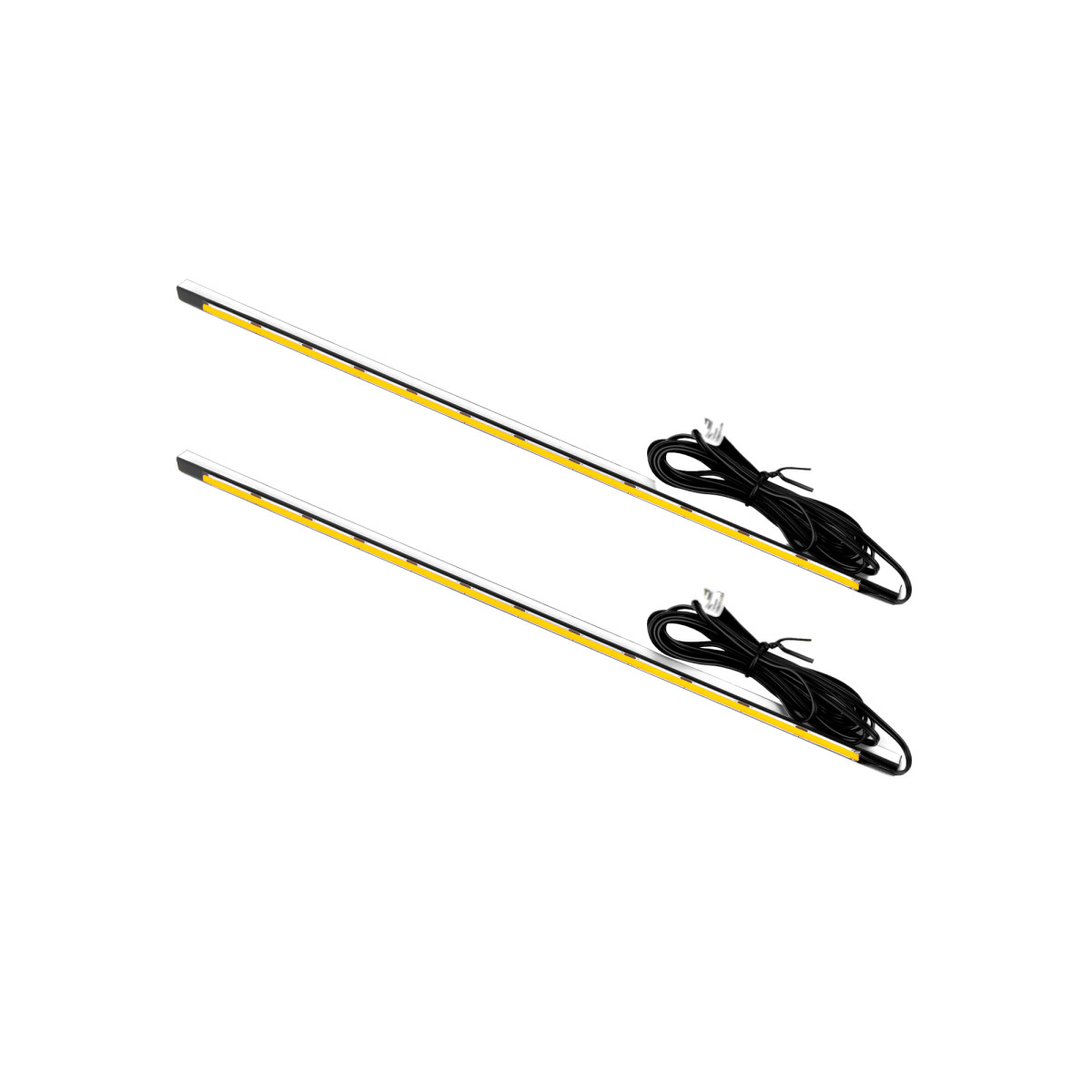 Profil LED 430 mm białe ciepłe (2 szt.) [+69,98 zł]
