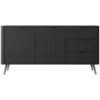 Obrazek Komoda Lante 163 2D3S black