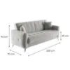 Obrazek Sofa Anton Artico Nata
