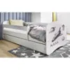 Obrazek Łóżko dziecięce Babydreams+SZ+M biały 70x140 Nasa