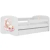 Obrazek Łóżko dziecięce Babydreams+SZ+M biały 70x140 sen
