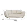 Obrazek Sofa 3-osobowa rozkładana Paris NCZ beż
