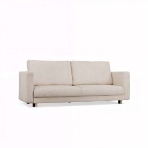 Obrazek Sofa 3-osobowa rozkładana Linea beżowy
