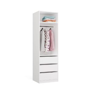 Obrazek Szafa z szufladami Aprire 60 cm biały
