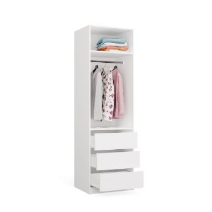 Obrazek Szafa z szufladami Aprire 60 cm biały