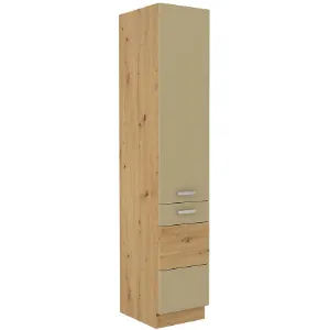 Szafka kuchenna artisan cappucino połysk 40DK – 210 2F