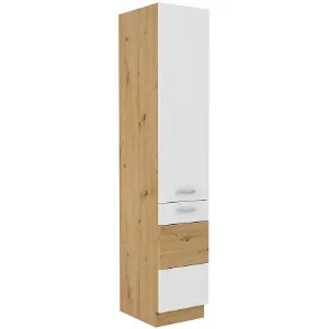 Obrazek Szafka kuchenna artisan biały połysk 40DK – 210 2F