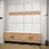Obrazek Garderoba z wieszakiem Artin dąb artisan