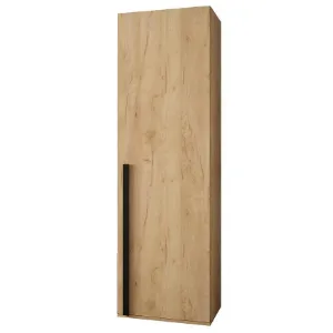 Obrazek Szafa Miro dąb craft/czarny mat