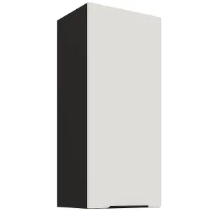 Obrazek Szafka kuchenna Aria-WH/BL anti fingerprint 40G-90 1F
