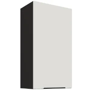 Obrazek Szafka kuchenna Aria-WH/BL anti fingerprint 50G-90 1F