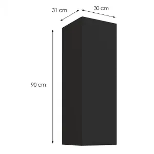 Obrazek Szafka kuchenna Aria-BL/BL anti fingerprint 30G-90 1F
