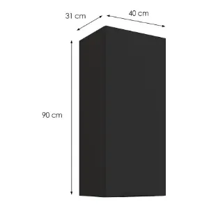Obrazek Szafka kuchenna Aria-BL/BL anti fingerprint 40G-90 1F