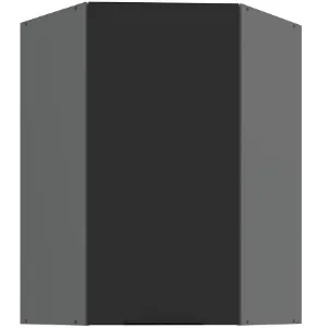 Obrazek Szafka kuchenna Aria-BL/ANT anti fingerprint 60X60 GN-90 1F (45°)