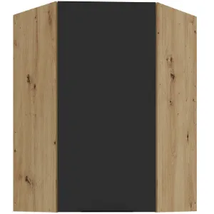 Szafka kuchenna Aria-BL/AR anti fingerprint 60X60 GN-90 1F (45°)