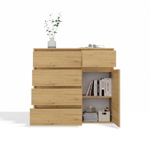 Obrazek Komoda Aramis 1D5S dąb artisan