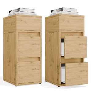 Obrazek Szafka nocna z szufladami Jorky 2S dąb artisan