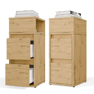 Obrazek Szafka nocna z szufladami Jorky 2S dąb artisan