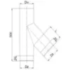 Obrazek Trójnik 180/45 – BERTR11