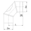 Obrazek Kolano KNSR160/90-BERTR05