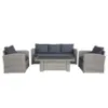 Obrazek Komplet mebli ogrodowych Bjerka 13275 grey