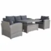 Obrazek Komplet mebli ogrodowych Bjerka 13275 grey