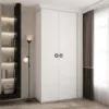Obrazek Szafa Como 1-110 (40) biały/czarny