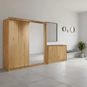 Obrazek Zestaw szafa Royal 203 wotan + komoda Royal 150