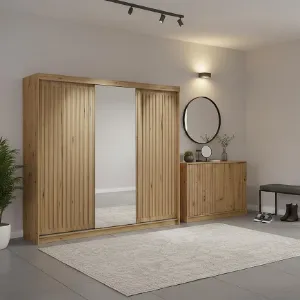 Obrazek Zestaw szafa Royal 250 wotan + komoda Royal 150