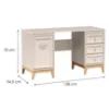 Obrazek Biurko 14w Windsor Kaszmir/Dąb Naturalny