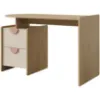 Obrazek Biurko Lexi 12l/P Cremona/Macadamia/Róż