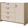 Obrazek Komoda Lexi 9 Cremona/Macadamia/Róż
