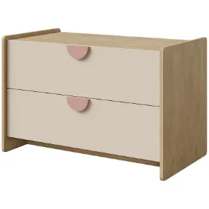 Obrazek Komoda Lexi 11 Cremona/Macadamia/Róż
